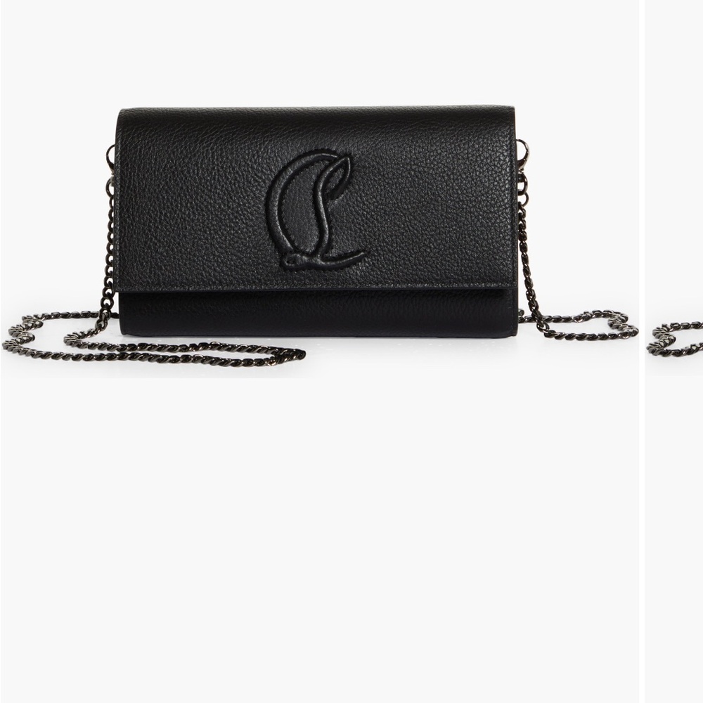 Christian Louboutin wallet in the chain